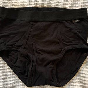 5 Pairs of Black Briefs Underwear (Medium)- Goodfellow & Co